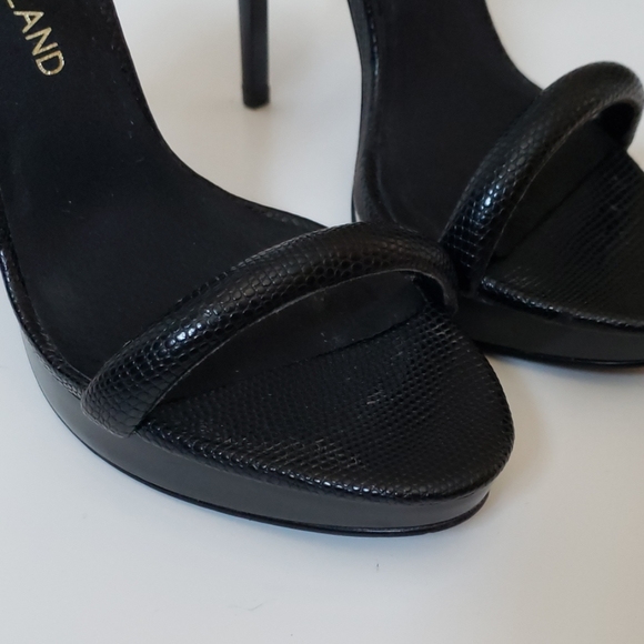 RIVER ISLAND BLACK HIGH HEEL US SIZE 6 - 6.5 - Picture 3 of 6